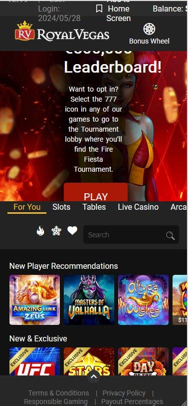 royal vegas online casino canada